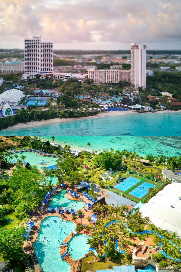 지니투어- 괌PIC vs 리가로얄 에어텔